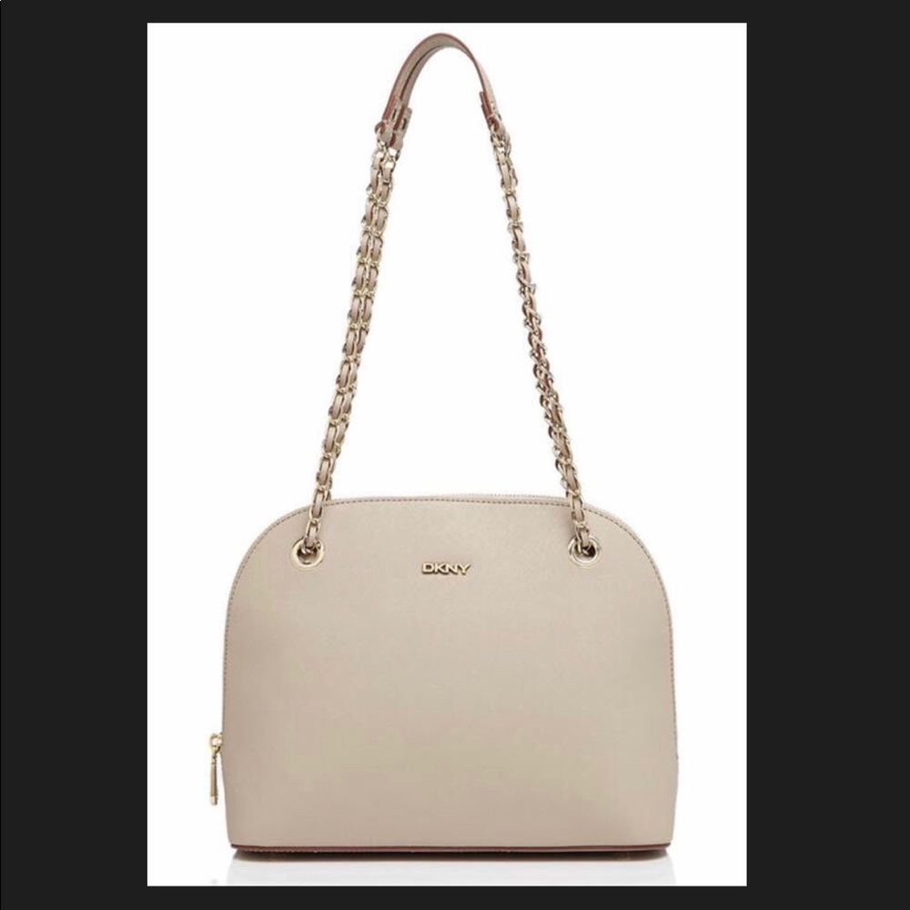 DKNY handbag.  Bone color. New with tags.